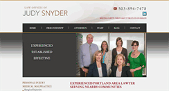Desktop Screenshot of jdsnyder.com